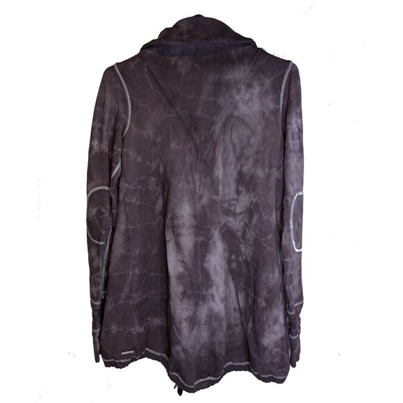 Purple Tie Dye Lululemon High Collar Jacket Size 6 - Picture 3 of 5